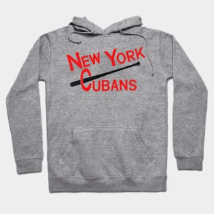 Defunct New York Cubans Baseball Team Hoodie